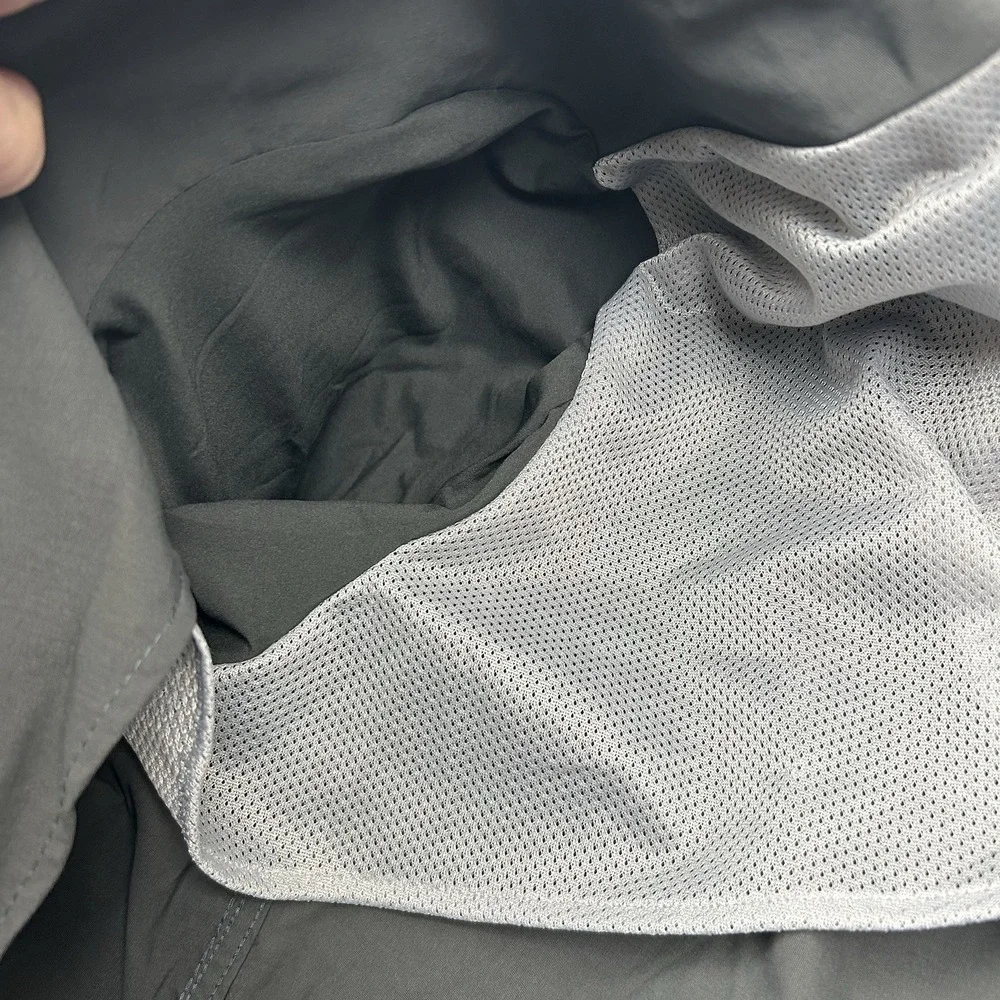 Eddie Bauer Travex Blazer Jacket Mens 42 Tall Gray Lightweight‎ Travel Pockets